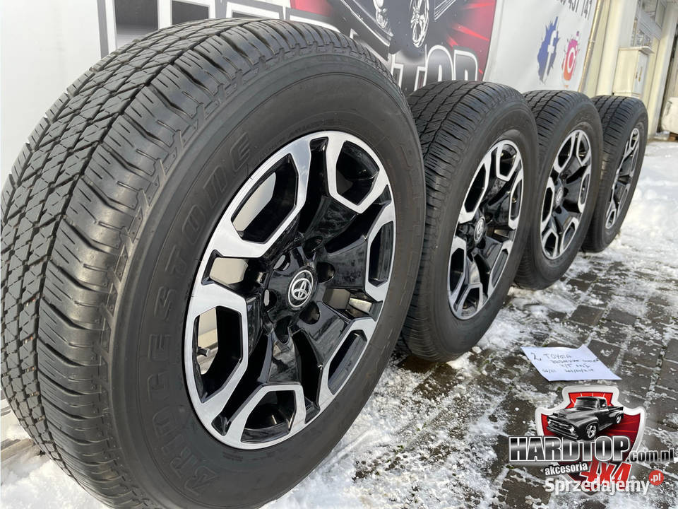 Toyota Hilux Opony Felgi Komplet 18 Bridgestone 6x139 7 Pasłęk