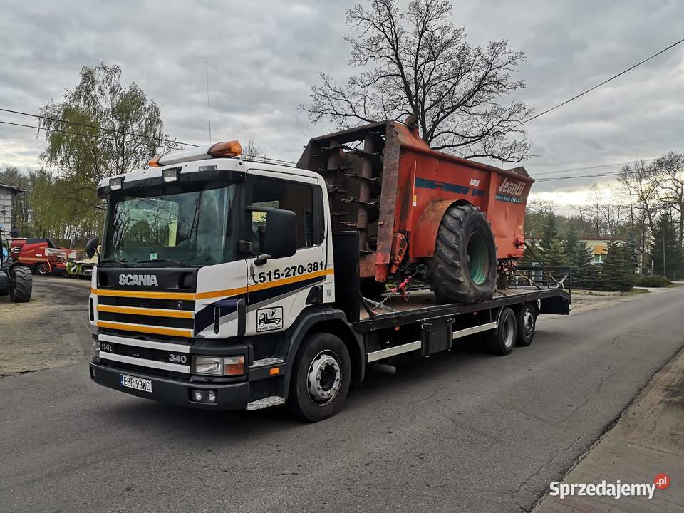 Pomoc Drogowa Autolaweta Laweta Transport Maszyn Rolniczych Brzeziny