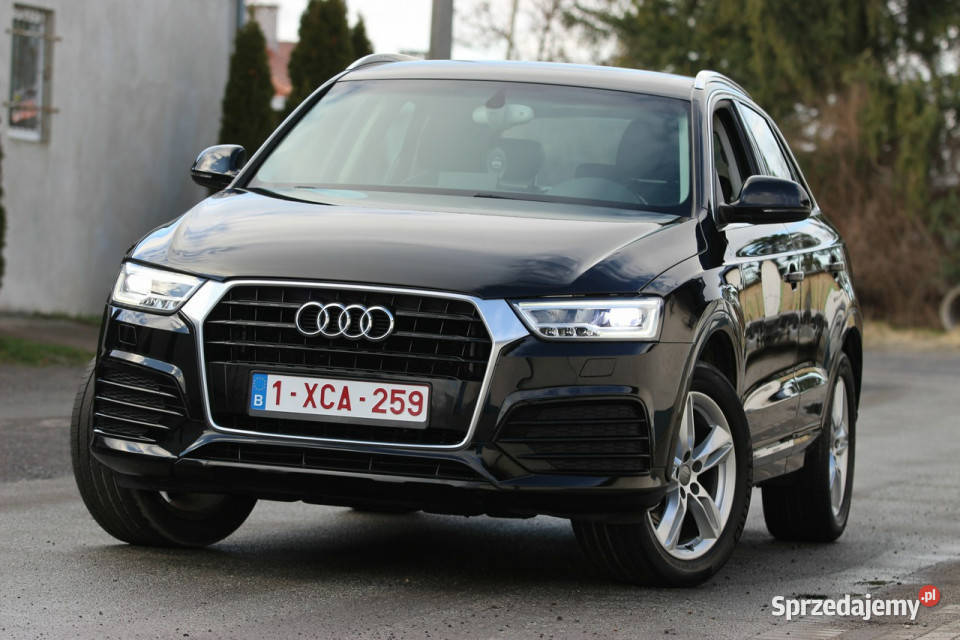 Audi Q3 2015r 1 4 TFSI Benzyna 149KM s tronic SKÓRY FULL LED ALUSY