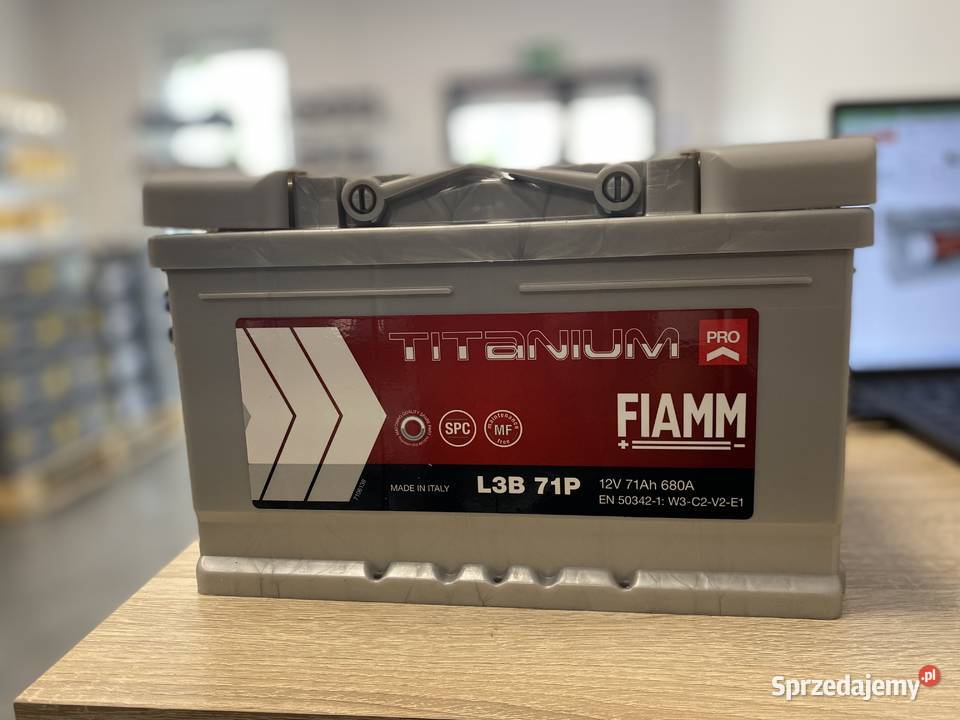 Akumulator FIAMM TITANIUM PRO 12V 71Ah 680A Prawy Plus Grudziądz