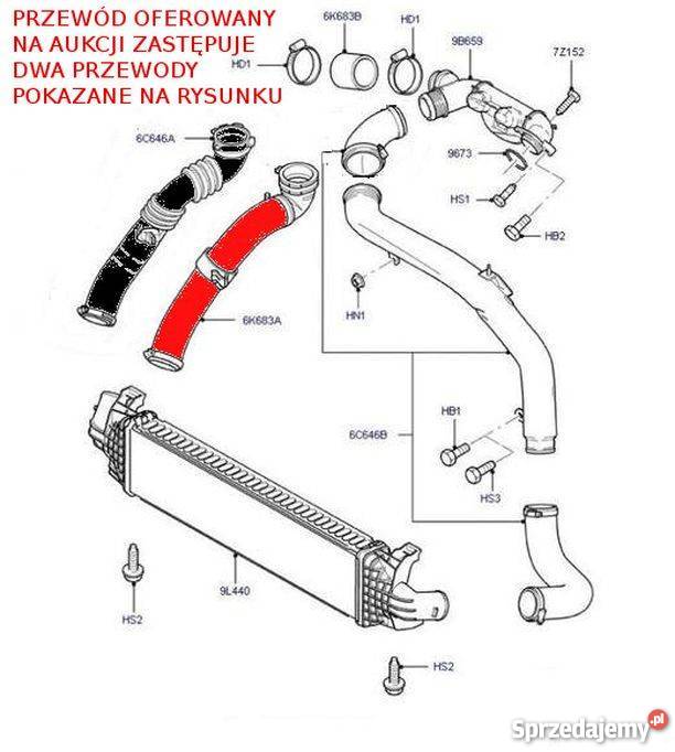 Przew D Rura W Intercoolera Volvo D Bielsko Bia A