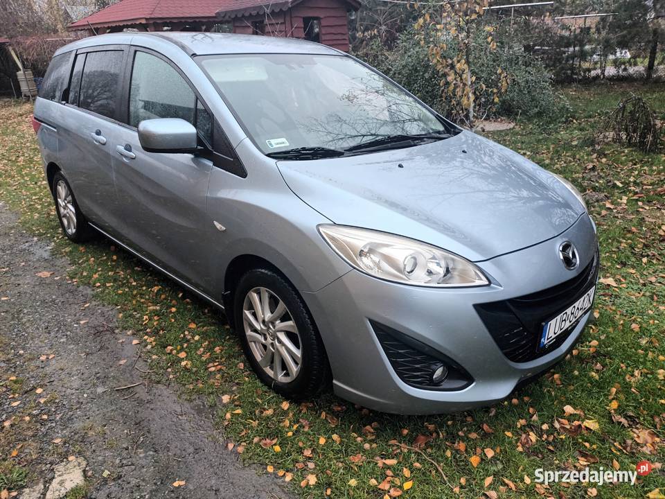 Mazda 5 Minivan 2 0 Benzyna 150KM Bezwypadkowa Orginalny Przebieg