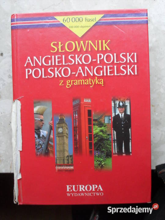 Słownik angielsko polski polsko angielski z gramatyką Warszawa