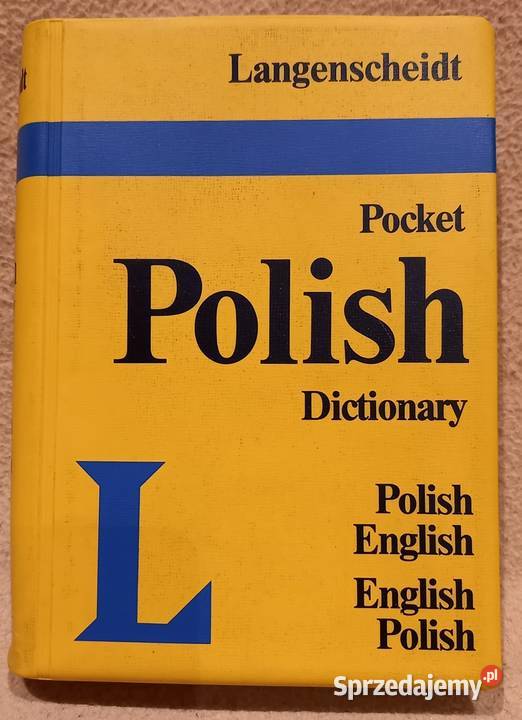 Słownik kieszonkowy polsko angielski angielsko polski Warszawa