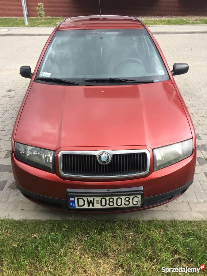 Skoda Fabia Klima bezwypadkowy Polski salon Wrocław Sprzedajemy pl