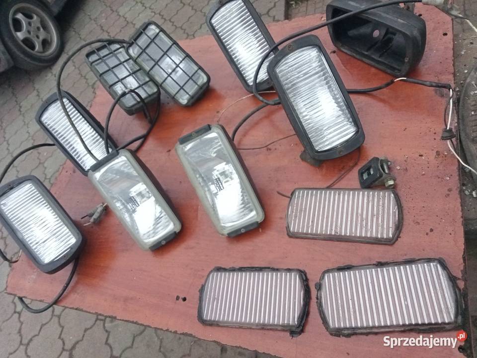 Fiat 125p Fiat 126p Polonez Halogeny Światła przeciwmgielne Stalowa