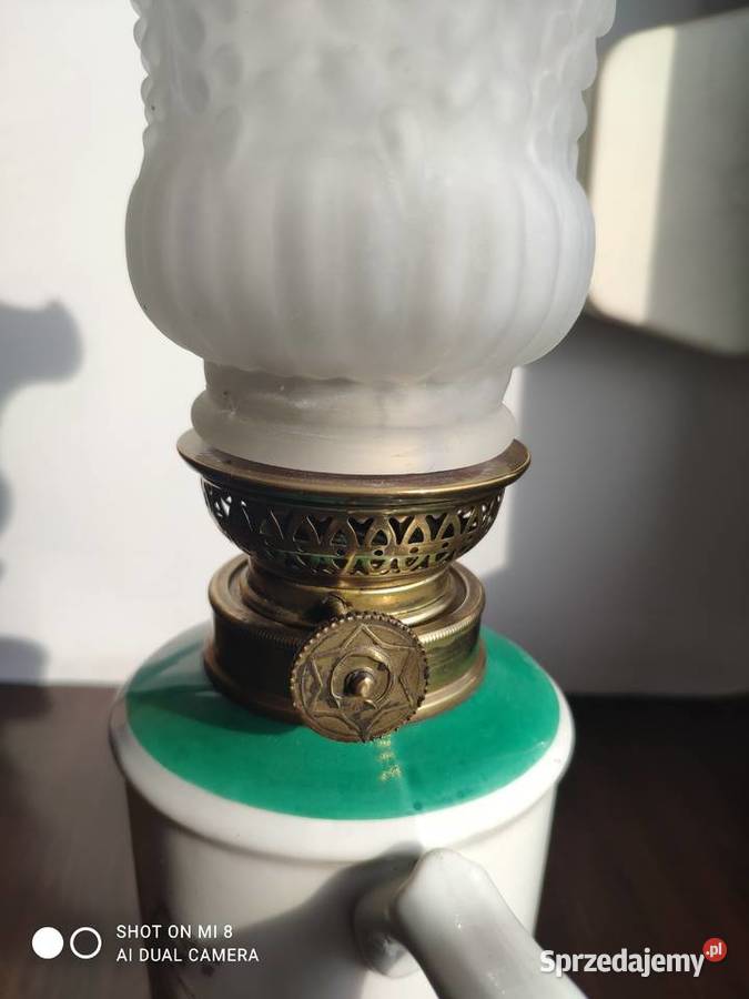 Stara Francuska Porcelanowa Lampa Naftowa Nr Krak W Sprzedajemy Pl