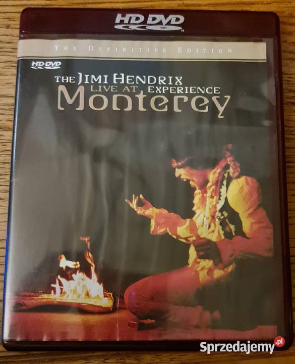 The Jimi Hendrix LIVE AT EXPERIENCE Monterey HD DVD Katowice