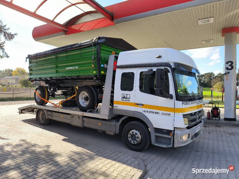 Pomoc drogowa Autolaweta Laweta Transport Maszyn rolniczych Łódź