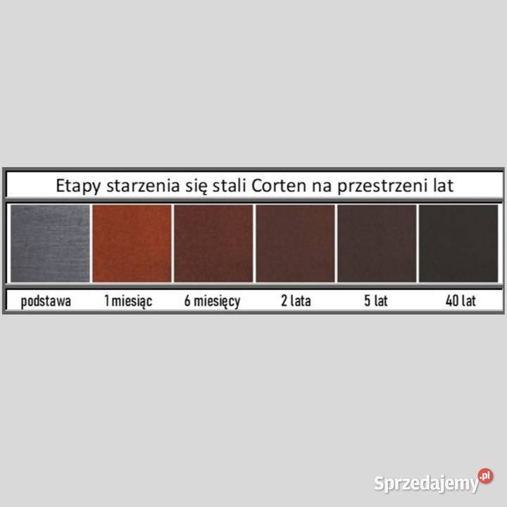 Nowoczesne Zdobione Palenisko Ze Stali Corten Wiebodzice Sprzedajemy Pl