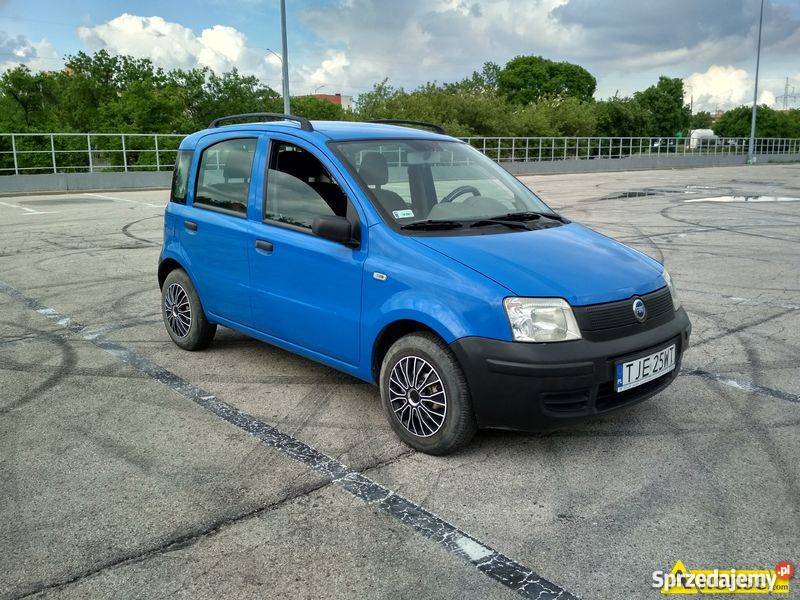 niebieski oszczędny Fiat Panda 1 3 JTD Radom Sprzedajemy pl