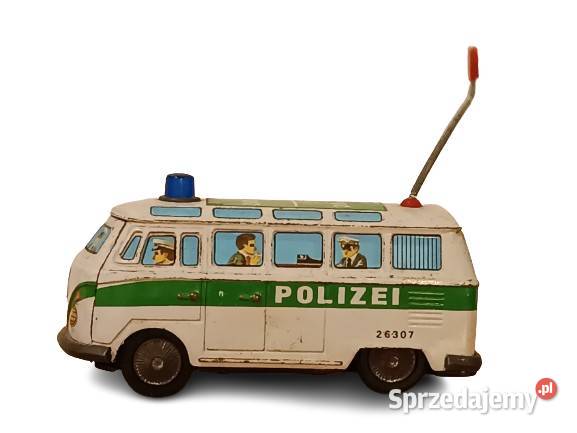 Polizei Samoch D Stara Blaszana Zabawka Rzesz W Sprzedajemy Pl