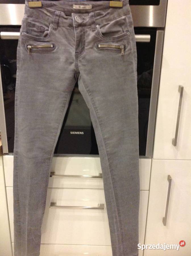 Spodnie Jeans Damskie Rozm Xs S Rurki Szare Nowa S L Sprzedajemy Pl