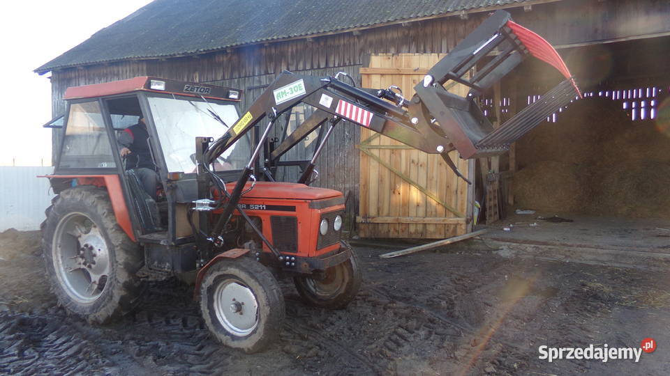 Ładowacz Czołowy Tur c330 c 360 Zetor 5211 7211 montaż Konin