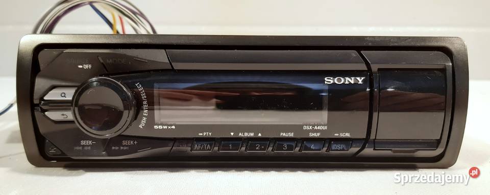 RADIO SONY DSX A40UI USB AUX Mielęcin Sprzedajemy pl