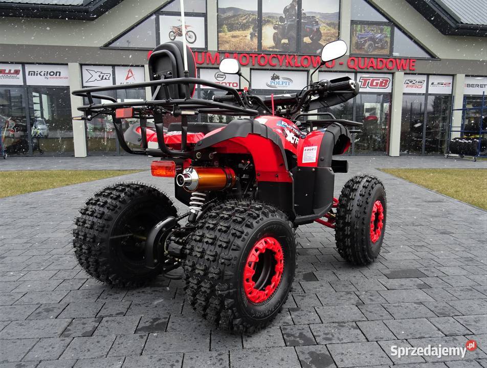 Quad Xtr Cc Czerwony Pro Nowy Design G Ogocz W