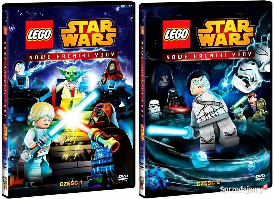 LEGO STAR WARS NOWE KRONIKI YODY CZĘŚĆ 1 2 2 DVD Kalisz Sprzedajemy pl