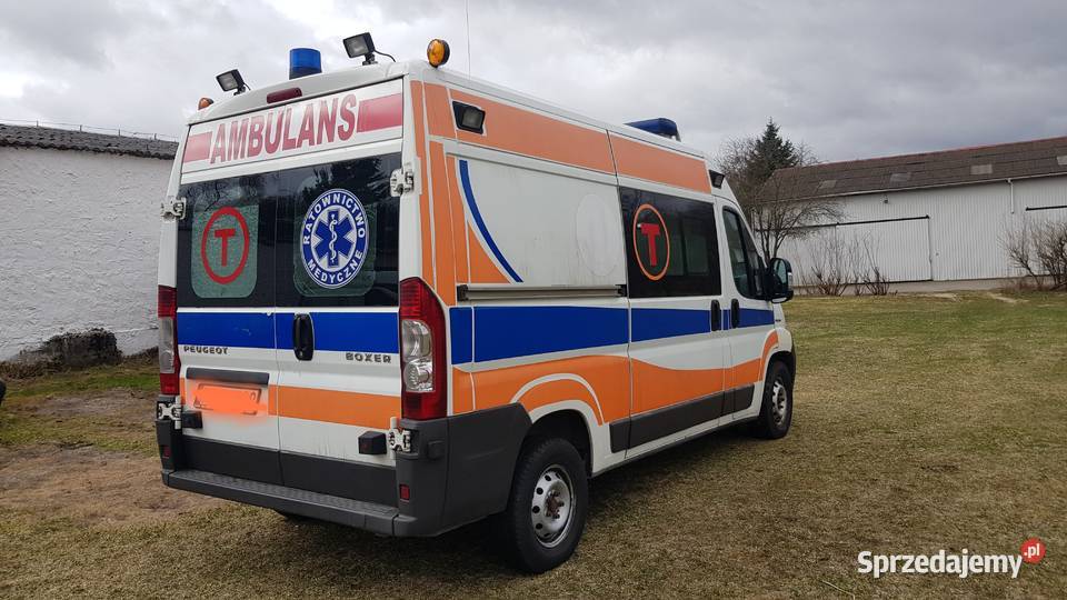 Ambulans Karetka Peugeot Boxer 3 0 HDi Nosze Biskupiec Sprzedajemy Pl