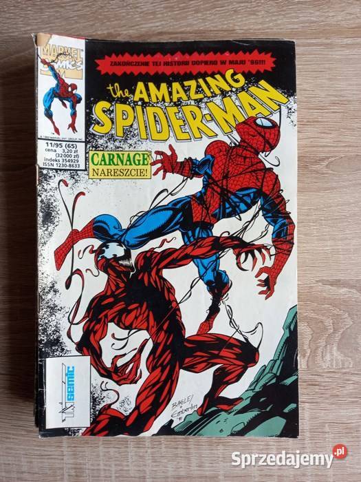 Kolekcjonerskie Komiksy Z Lat 90 Tych Spider Man Koszalin Sprzedajemy Pl