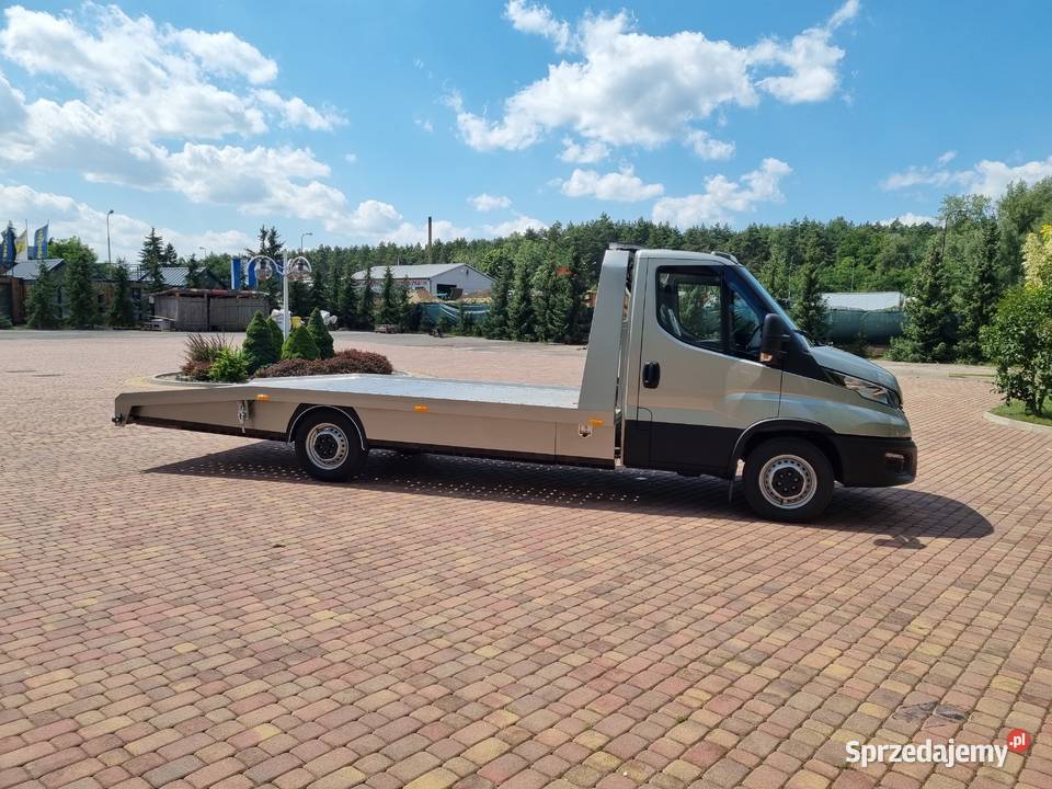 Zabudowa Laweta Autolaweta Najazd Pomoc Drogowa Iveco Daily Kielce