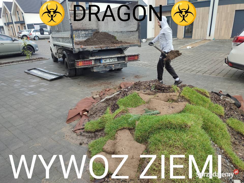 Dragon Szybka Wywrotka Zl Godz Transport Wyw Z Gruzu Zielona G Ra