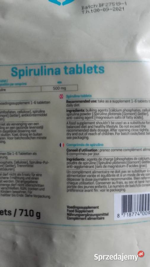 Spirulina W Tabletkach Pi A Sprzedajemy Pl