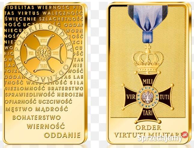 Sztabka Order Virtuti Militari G Boles Awiec Sprzedajemy Pl