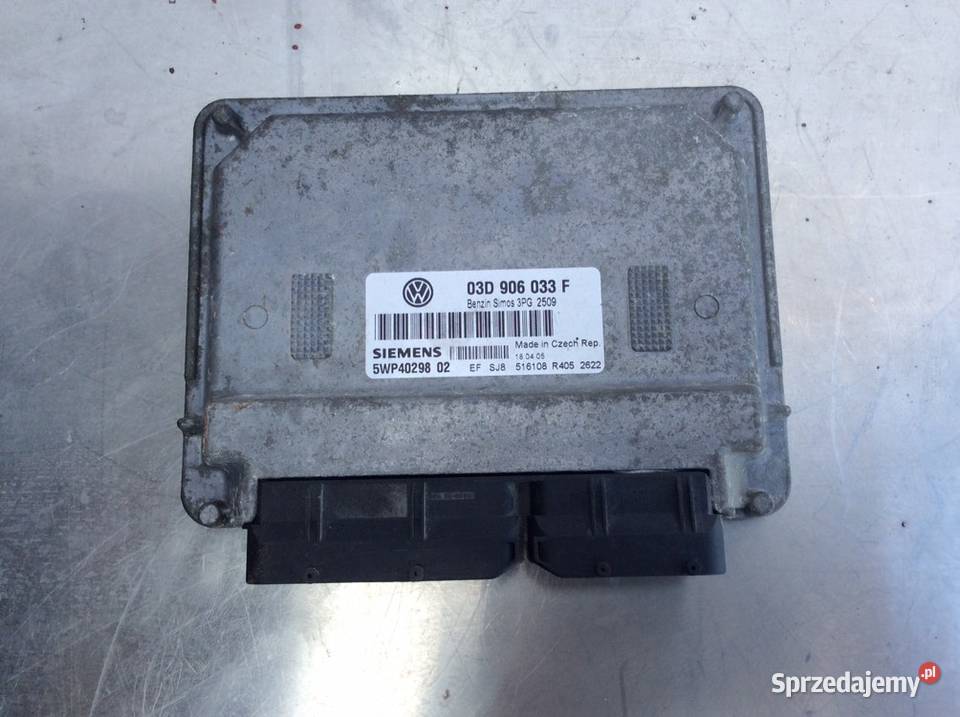 Komputer Sterownik Silnika Ecu Vw Polo D F W Oszczowa