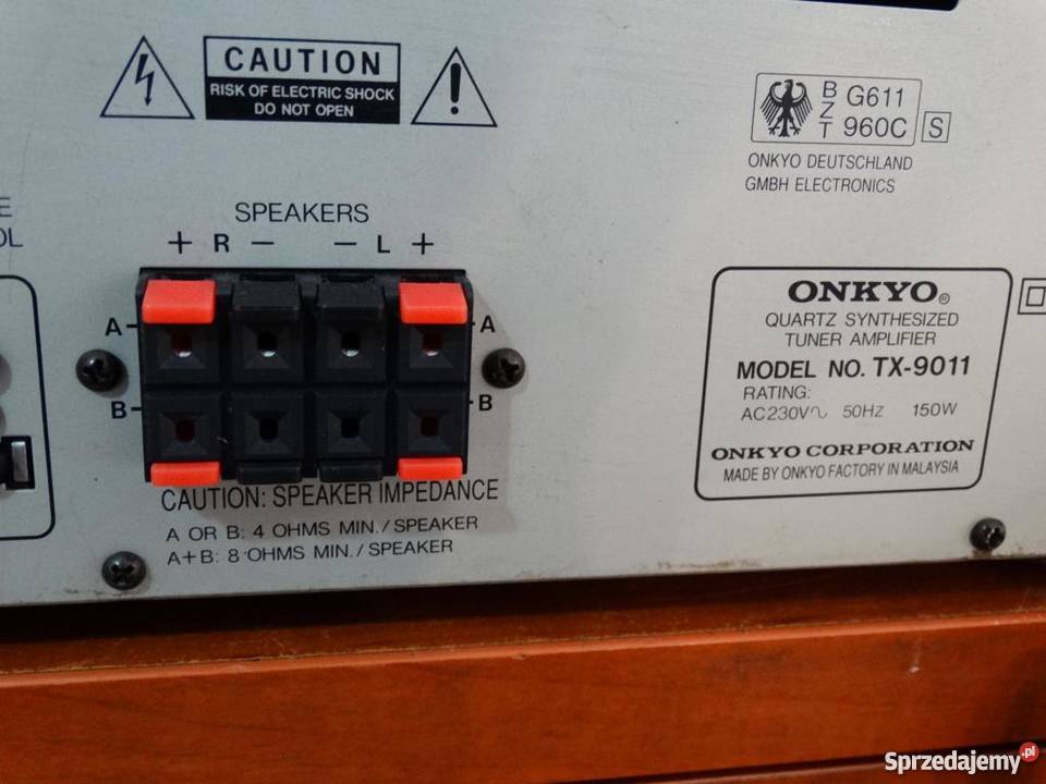 Amplituner Onkyo TX 9011 bardzo mocny i sprawny WYSYŁKA Jasło