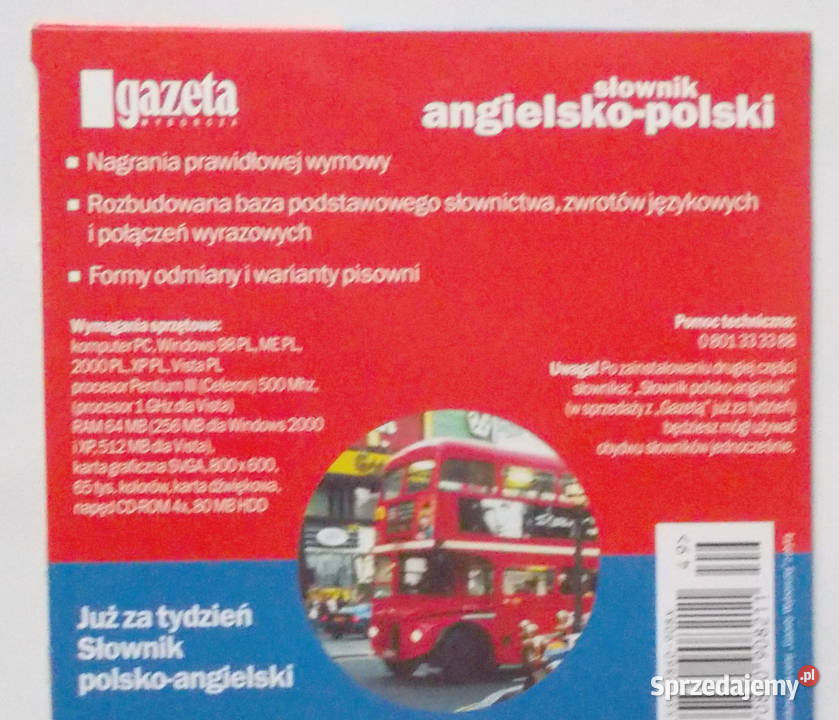 płyta cd angielsko polski slownik słownik na cd angielski Opole