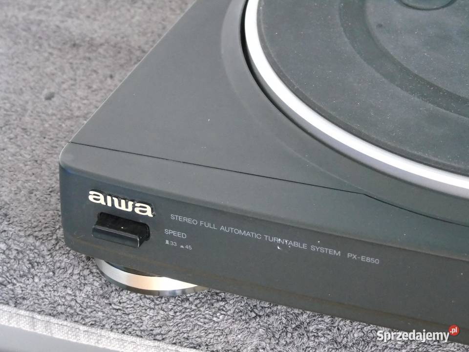 Gramofon Aiwa Px E Automat Przedwzmacniacz Wysy Ka Jas O