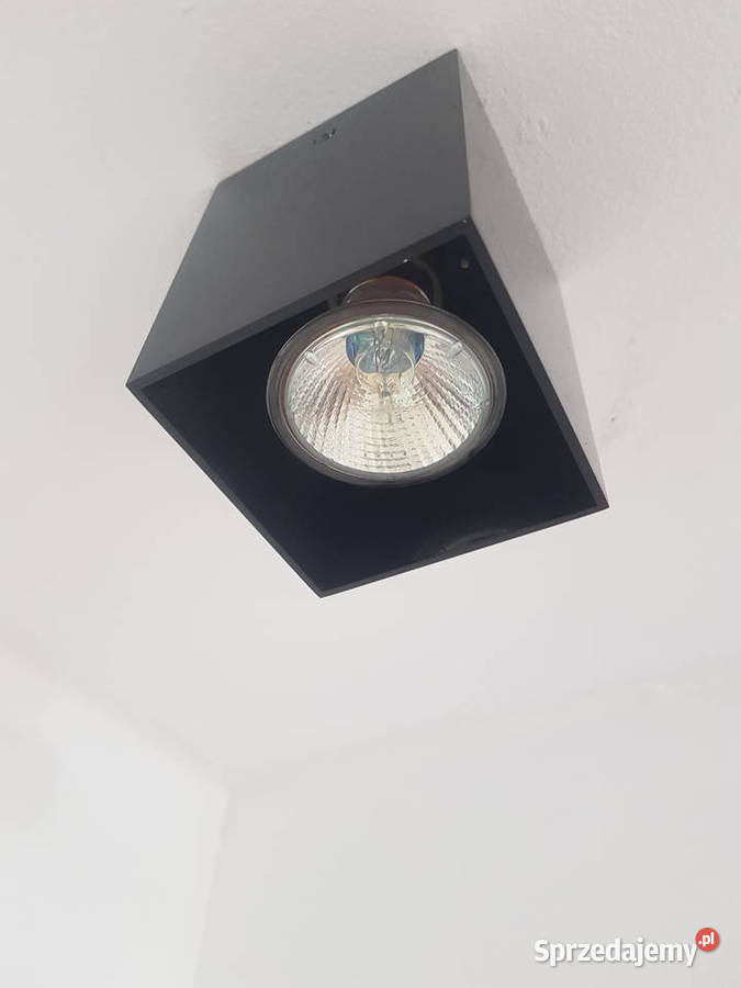 Lampa sufitowa TUBA CYLINDER czarny połysk 1x50W AQUAFORM AQFORM