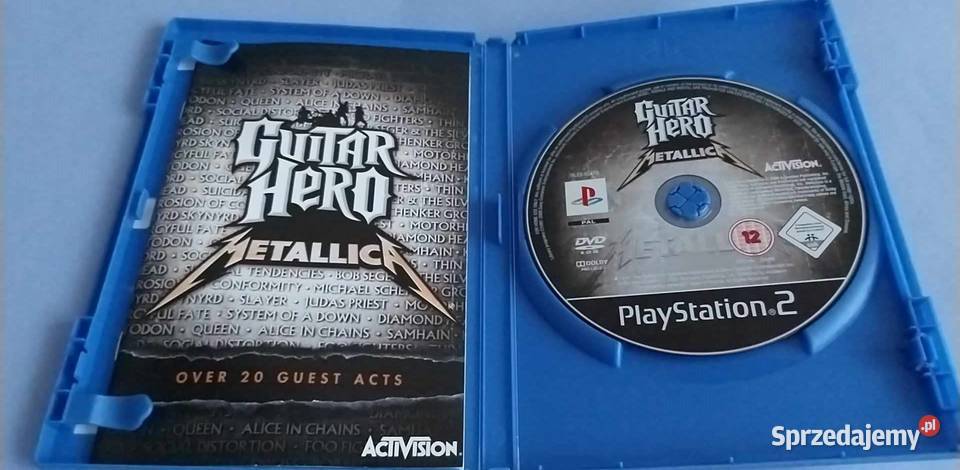 Metallica PS2 Guitar Hero gra Kraków Sprzedajemy pl