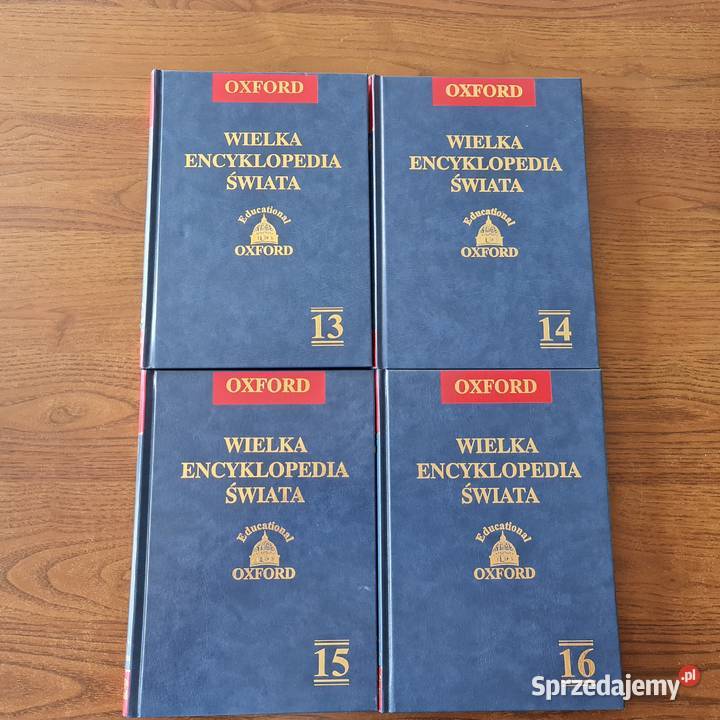 Wielka Encyklopedia Wiata Oxford Pe Na Kolekcja Warszawa