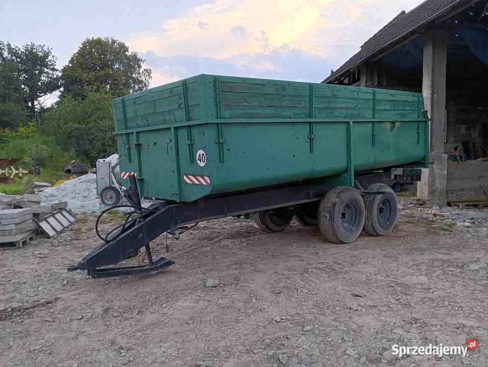 Przyczepa Rolnicza Tandem Skorupa Wywrotka Polanka Wielka Sprzedajemy Pl