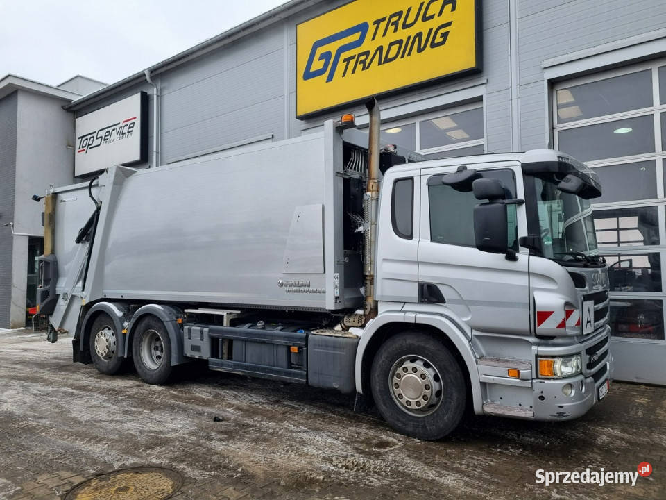 śmieciarki Scania P320 Renault Premium 6x2 CNG śmieciarka Sokołów