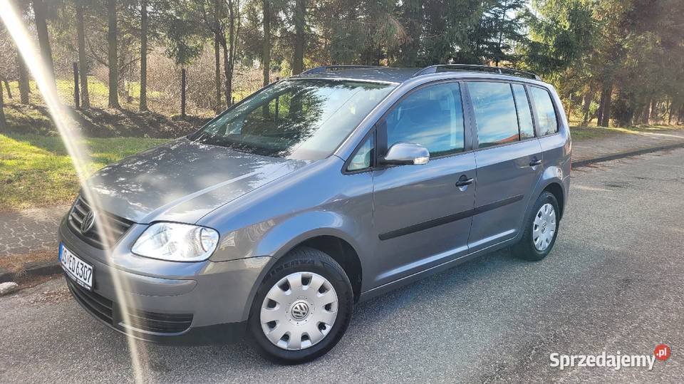 VW TOURAN 1 9 TDI BKC 7OS OPŁACONY KLIMA ELEKTRYKA STAN BDB Końskie