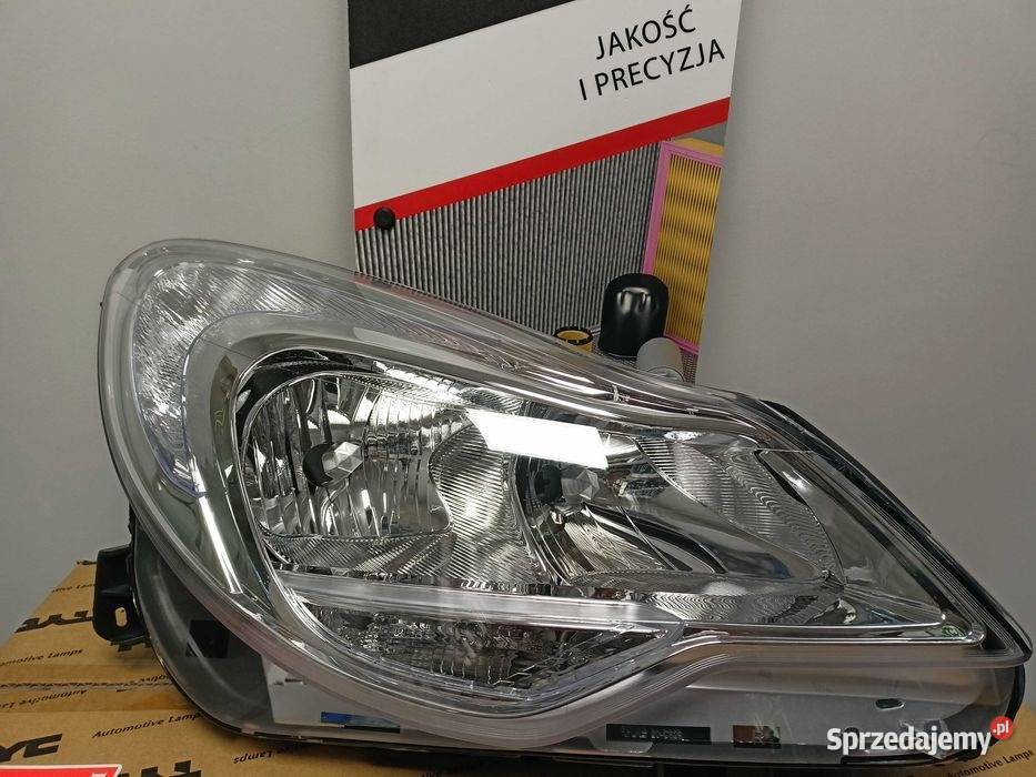 Opel Corsa D 11 Lampa Reflektor przód prawy H7 H1 PROMO Łomża