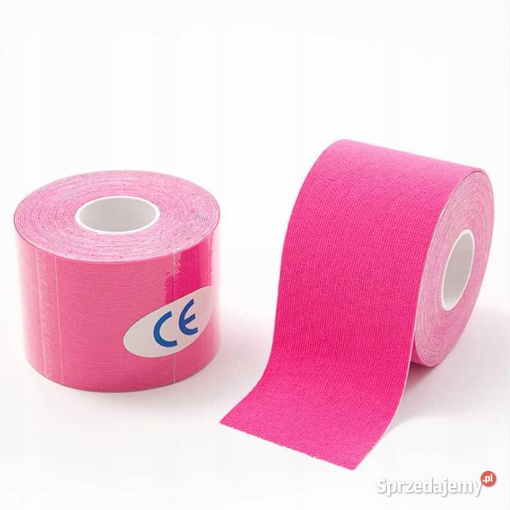 PLASTRY TAPE TEJPY KINESIOTAPING TEJP TAŚMA KINESIO SPORT PRO 5MX5CM