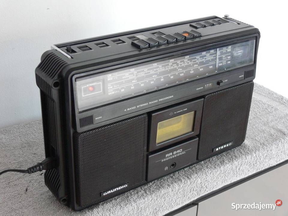 Radio Magnetofon Grundig Rr Vinage Wysy Ka Jas O Sprzedajemy Pl