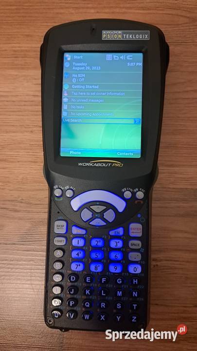 PSION WORKABOUT PRO 7527C G2 Win Mobile Pro 6 1 Pokrowiec Zielona