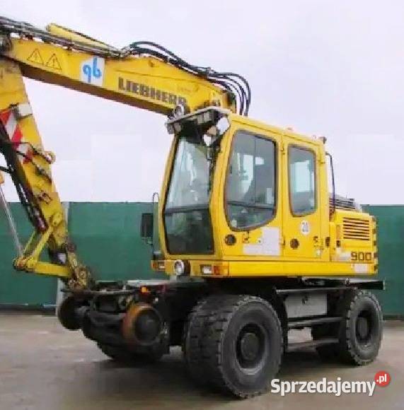 Koparka Kolowa Liebherr A 900 C Koparka Kolejowa Na Tory Tez Leasing