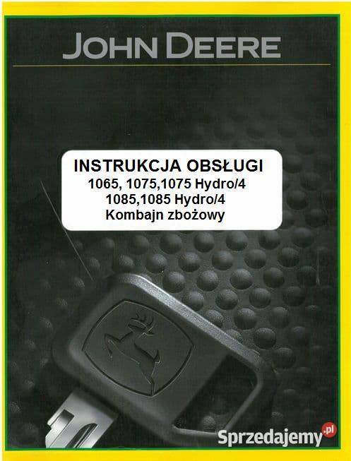 INSTRUKCJA OBSŁUGI 1065 1075 Hydro 4 1085 Hydro John JD Szamotuły