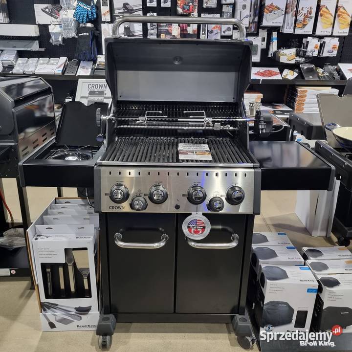 Grill gazowy Broil King Crown 490 WYPRZEDAŻ EKSPOZYCJI Otrębusy