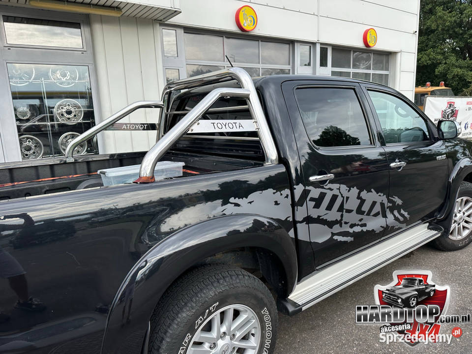 Orurowanie Paki Toyota Hilux Oryginalne 2005 Rollbar na pak Pasłęk