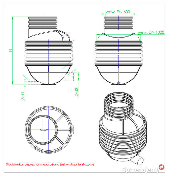 Studnia Rozpr Na Pehd Dn H Kr Ce Wroc Aw Sprzedajemy Pl