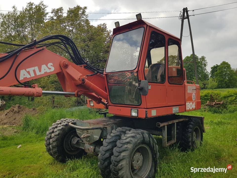 Koparka Atlas 1304 Terex Liebherr Cat O K Hitachi JCB Volvo Wrocław