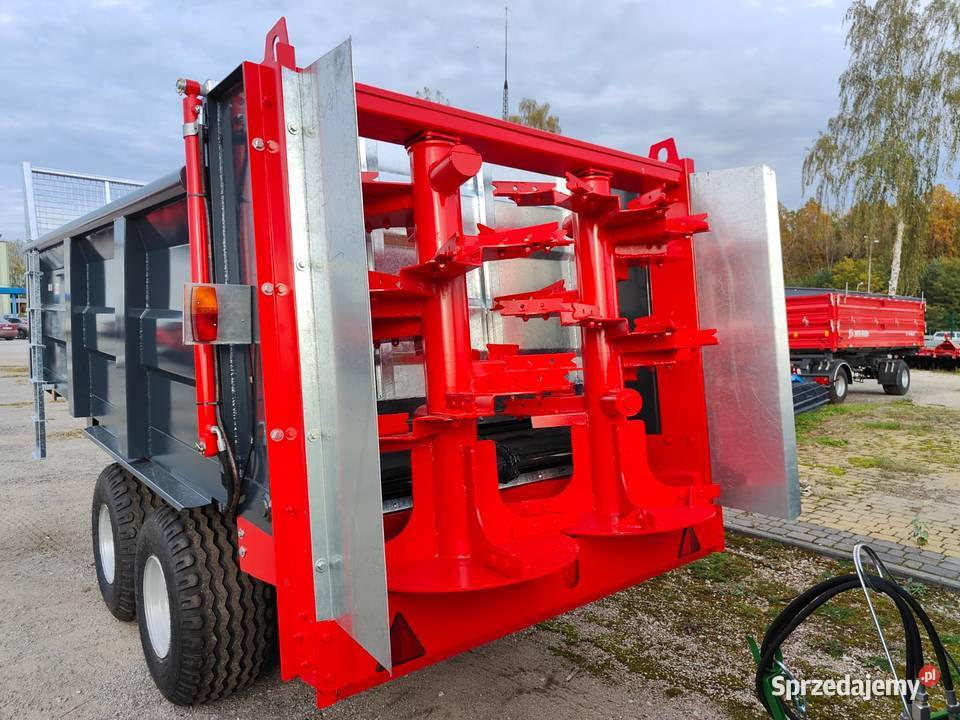 Rozrzutnik 8 tonowy tandem adapter podwójny pionowy Igamet Sulejów