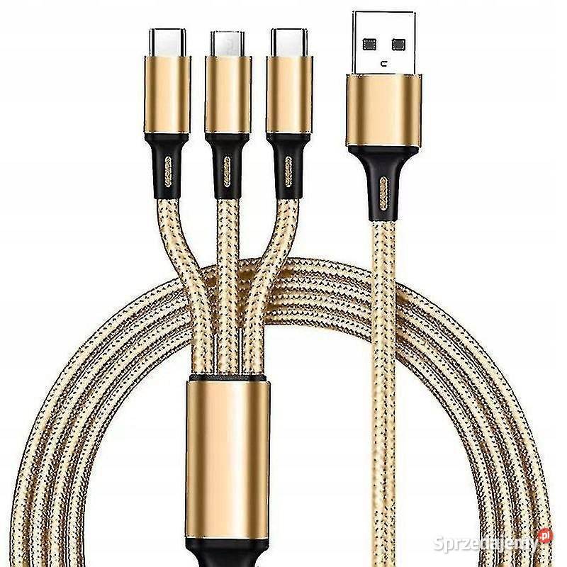 Uniwersalny Kabel Przew D Usb W Lightning Micro Usb Usb C Cm Do