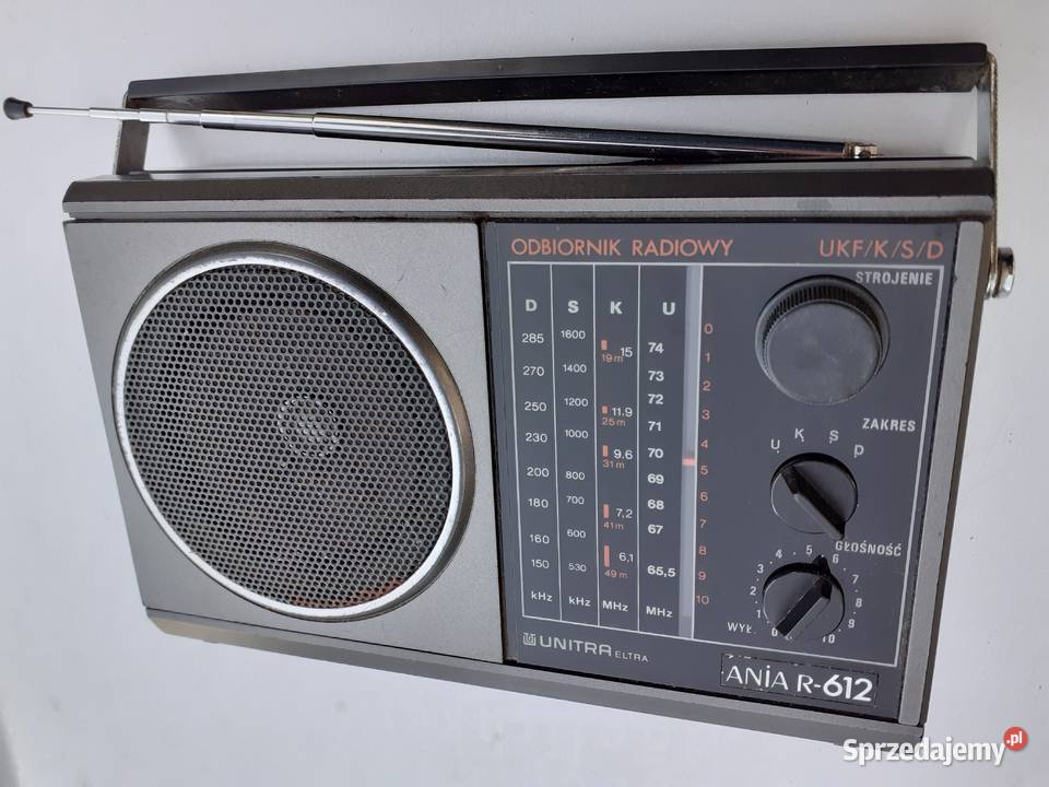 Radio Ania Unitra Eltra R Prl Vintage Tuszkowo Sprzedajemy Pl